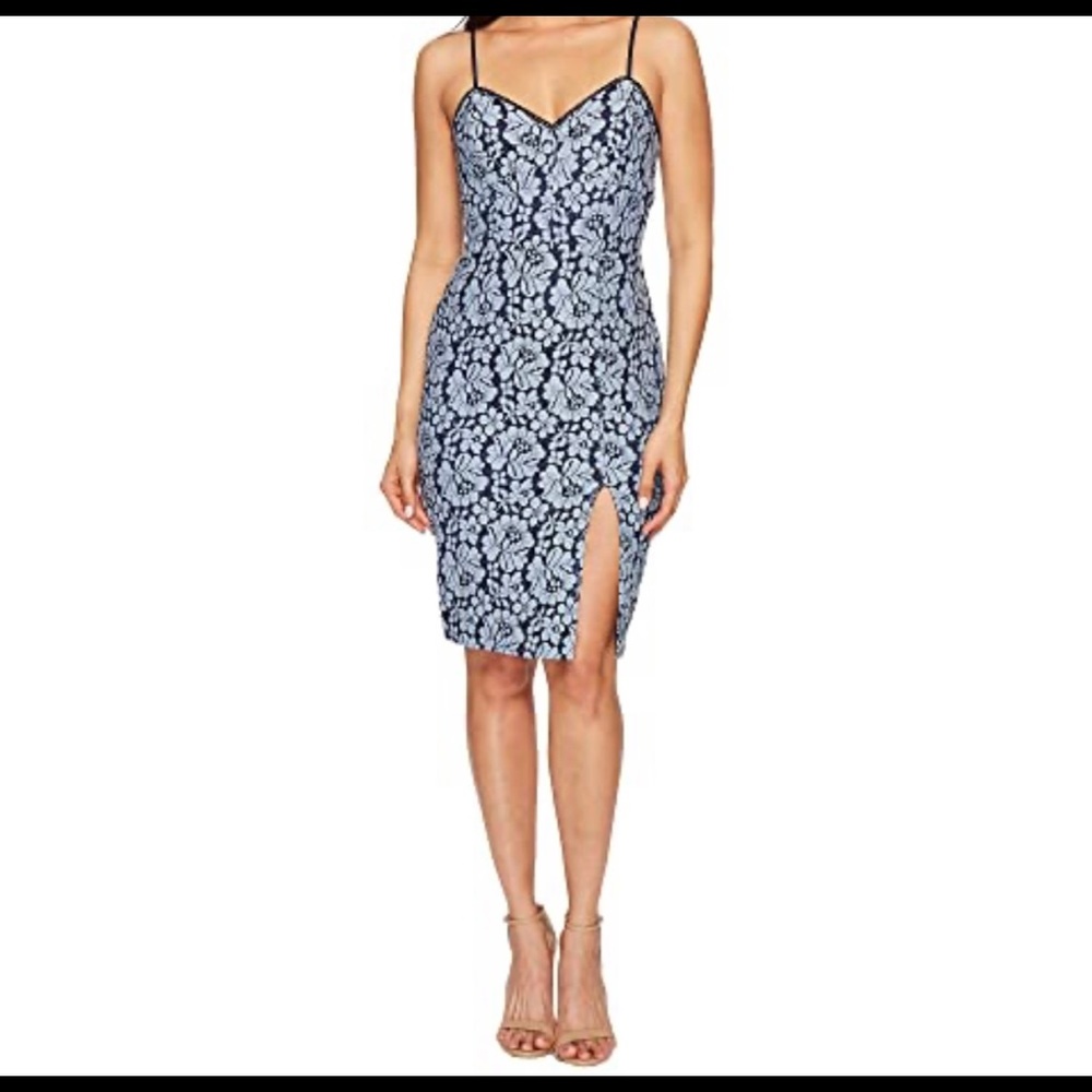 Cece floral slip dress